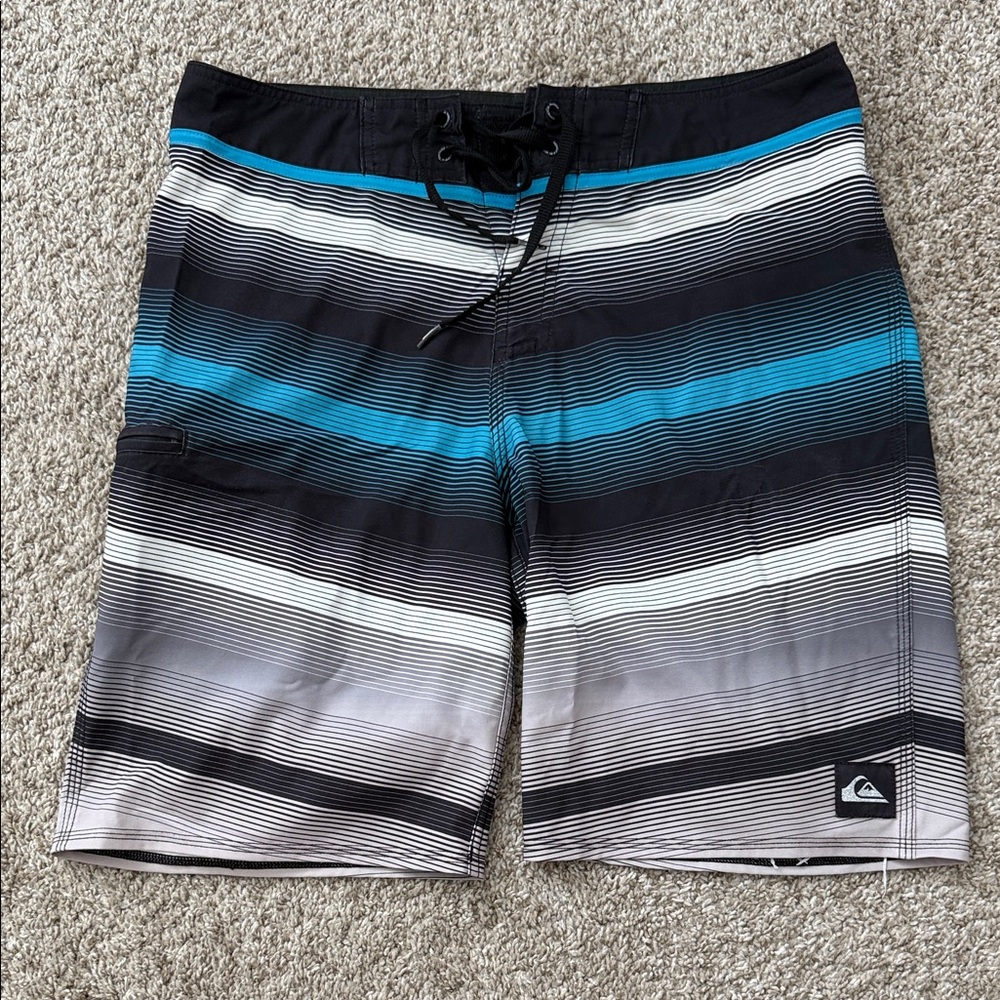 Quiksilver Men's Striped Board Shorts